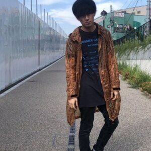 MCM Jacket x Tisa Cognac Monogram Raincoat ULTRA RARE!